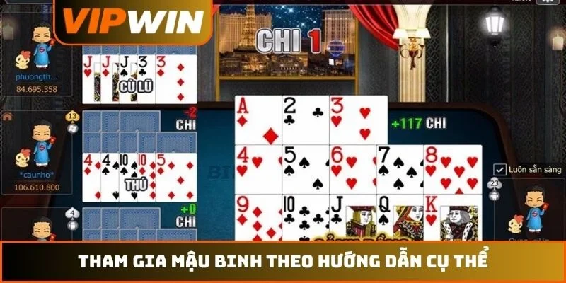 Tham gia Mậu binh theo hướng dẫn cụ thể